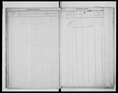 matrice cadastrale des propriétés foncières (bâties et non bâties), 1827-1913, 3e vol. (folios 1101-1244)