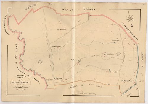 Section A1 du Bourg et du Quesnay