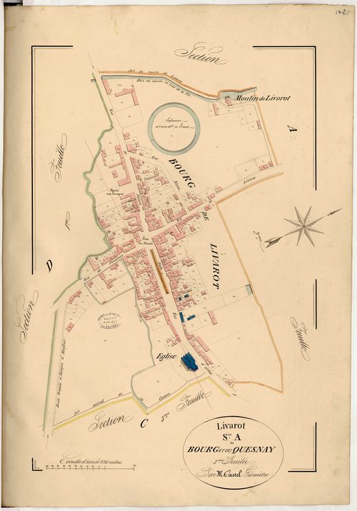 Section A3 du Bourg et du Quesnay