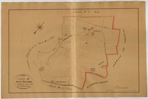 Section B1 1ère subdivision du Beau-Renard