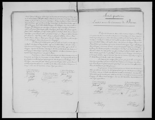 Procès-verbal de délimitation du territoire