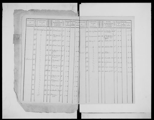 état de section (1808)