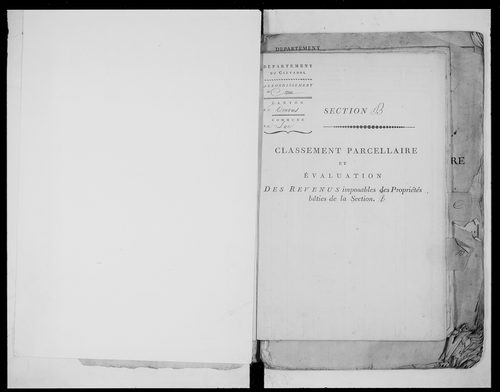 état de section (1808)