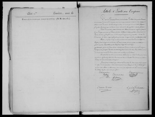 Procès-verbal de délimitation du territoire