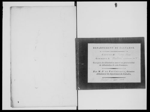 Procès-verbal de délimitation du territoire