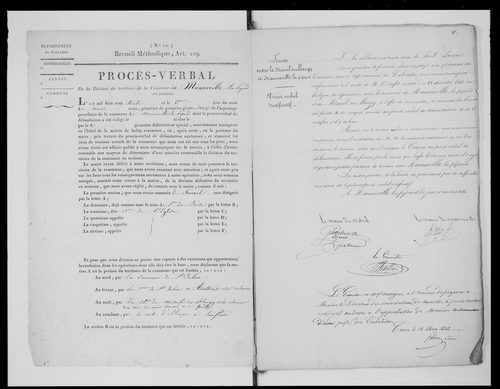 Procès-verbal de délimitation du territoire