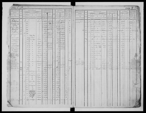 matrice cadastrale des propriétés foncières (bâties et non bâties)