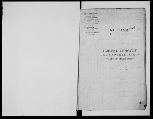 état de section