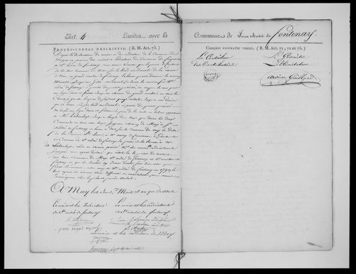 Procès-verbal de délimitation du territoire
