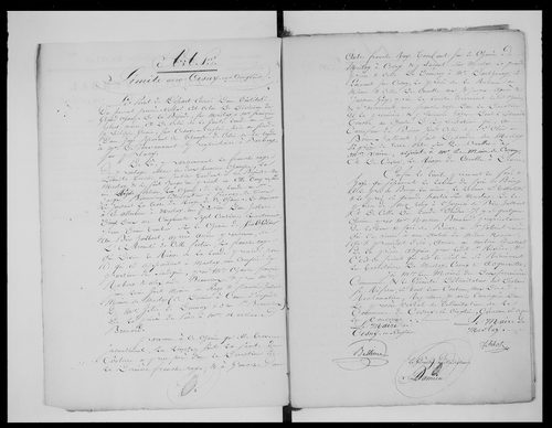 Procès-verbal de délimitation du territoire