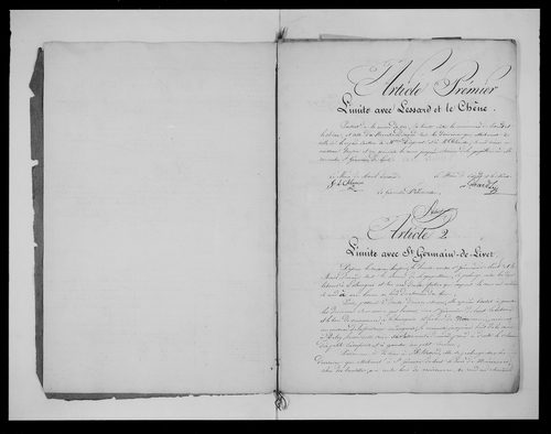 Procès-verbal de délimitation du territoire