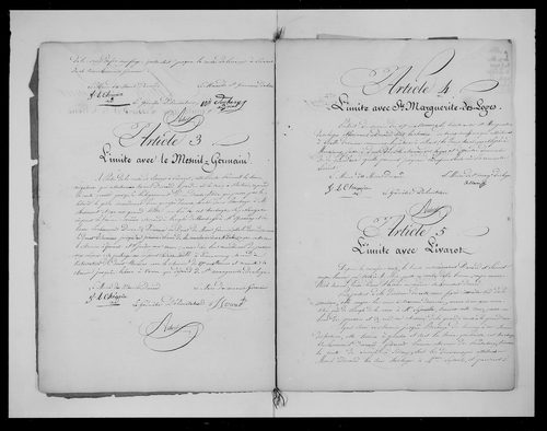 Procès-verbal de délimitation du territoire