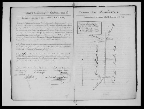 Procès-verbal de délimitation du territoire