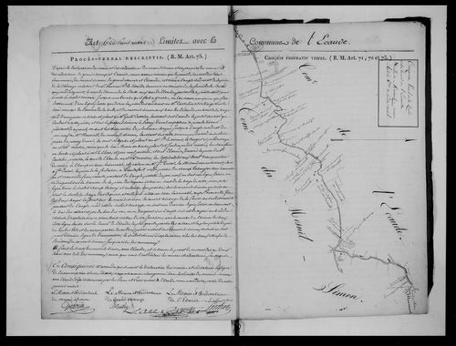 Procès-verbal de délimitation du territoire