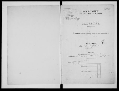 état de section