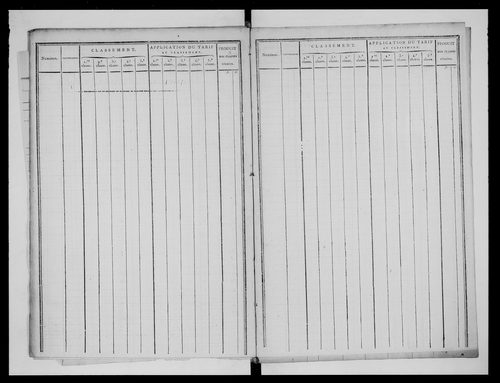 état de section