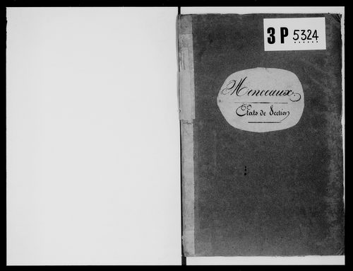 état de section
