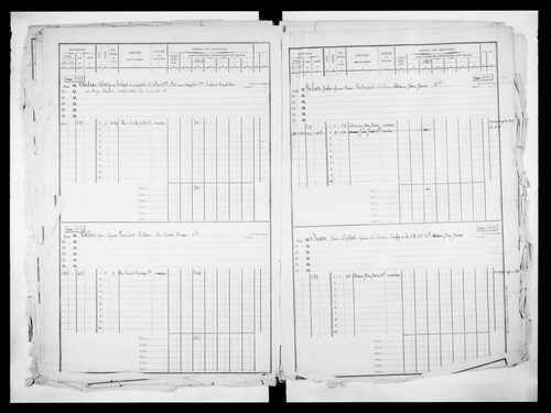 matrice cadastrale des propriétés bâties, 1911-1963, 2e vol. (cases 443-963)