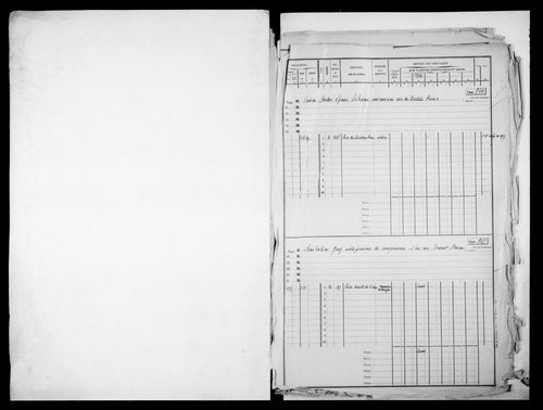 matrice cadastrale des propriétés bâties, 1911-1963, 2e vol. (cases 443-963)