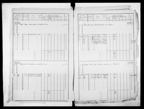 matrice cadastrale des propriétés bâties, 1911-1963, 2e vol. (cases 443-963)