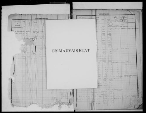 matrice cadastrale des propriétés foncières (bâties et non bâties), 1822-1913, 2e vol. (folios 428-640)