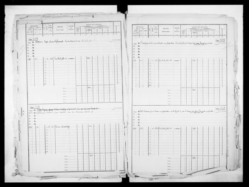 matrice cadastrale des propriétés bâties, 1911-1963, 2e vol. (cases 443-963)