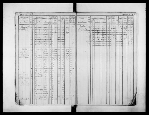 matrice cadastrale des propriétés foncières (bâties et non bâties)