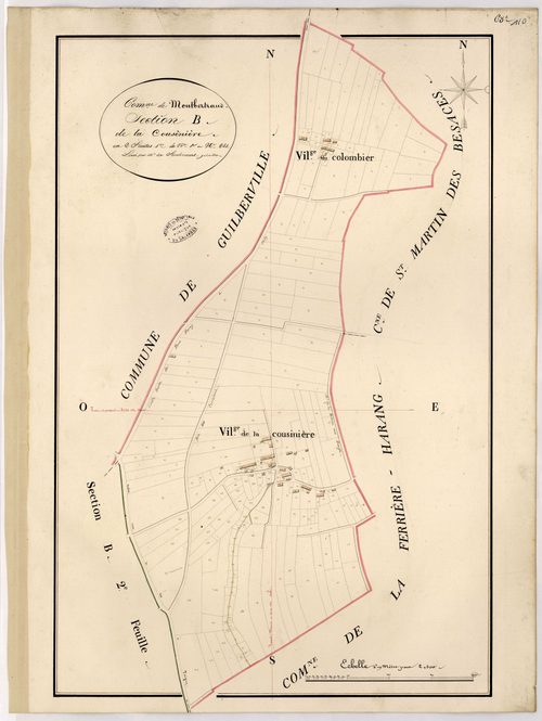Section B1 de la Cousinière