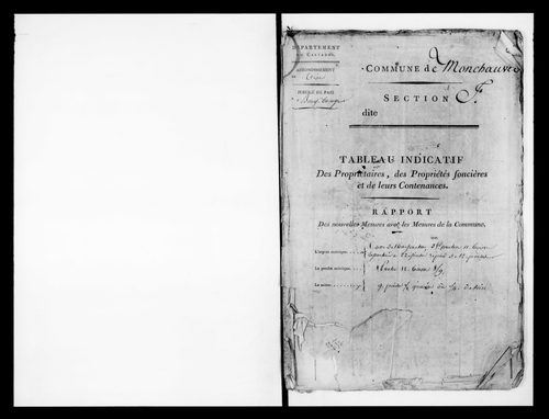 état de section (1818)