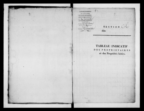 état de section (1814-1817)