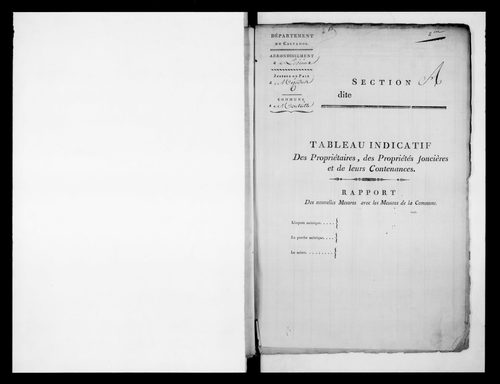état de section (1814-1817)
