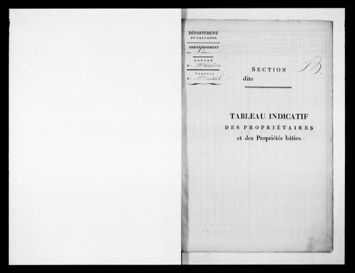 état de section (1814-1817)