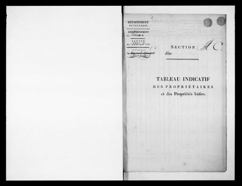 état de section (1814-1817)