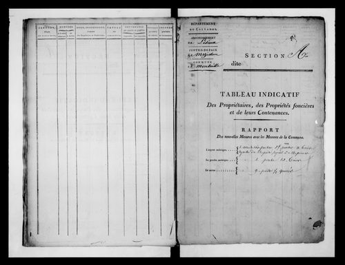 état de section (1814-1817)