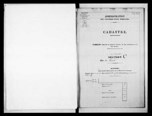 état de section (1831)