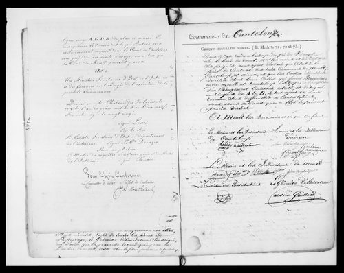 Procès-verbal de délimitation du territoire