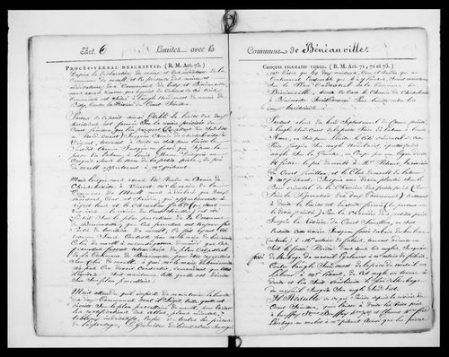 Procès-verbal de délimitation du territoire