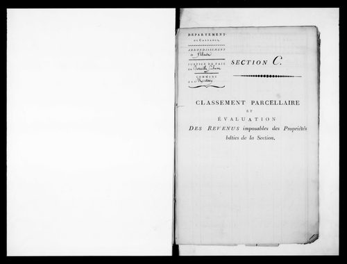 état de section
