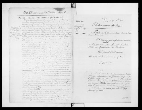 Procès-verbal de délimitation du territoire