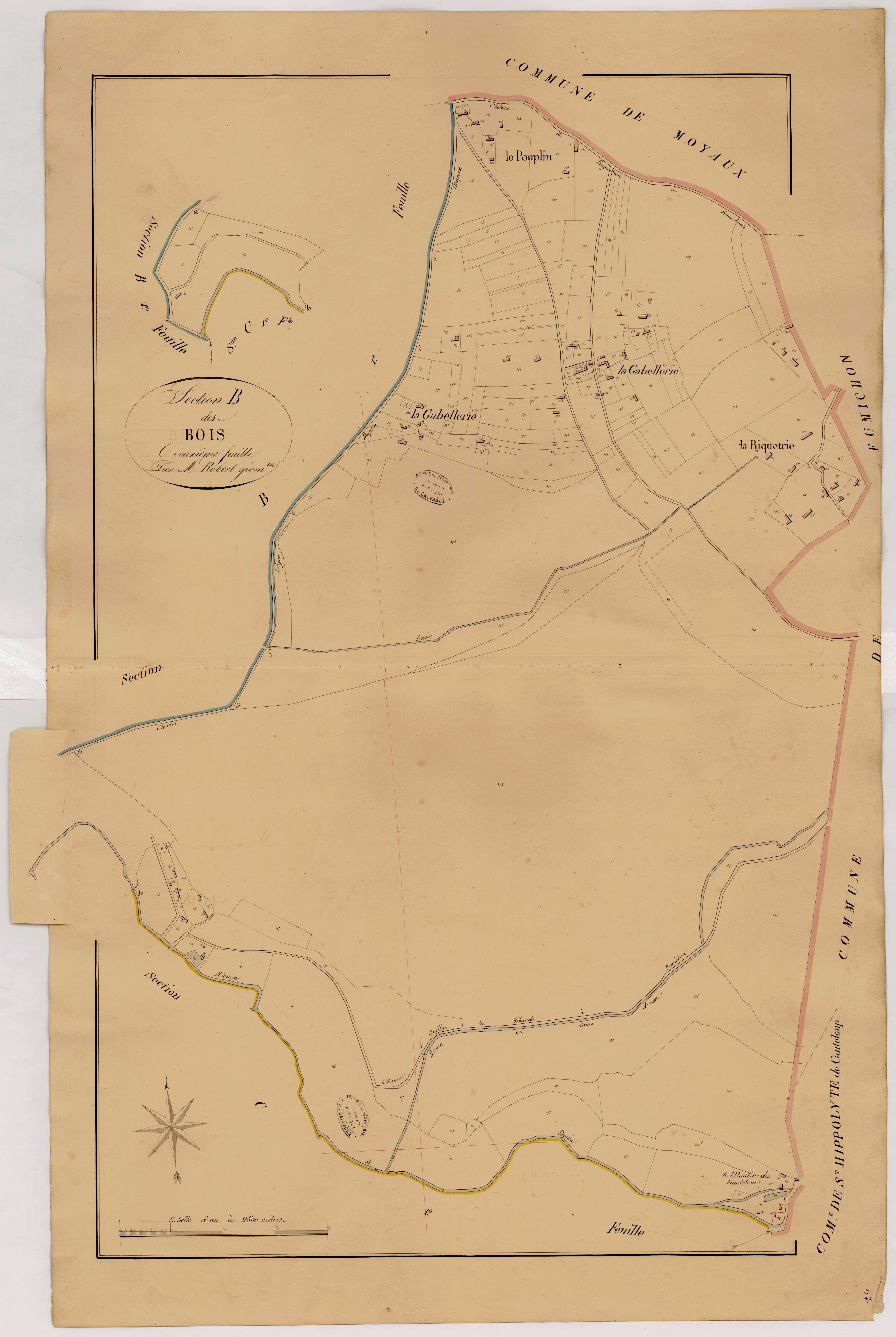 Section B2 des Bois