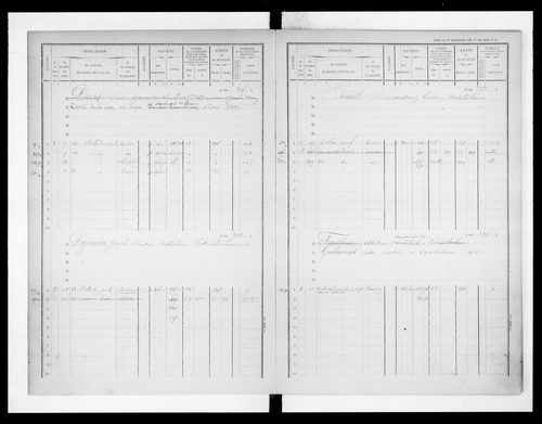 matrice cadastrale des propriétés bâties, 1881-1911, 2e vol. (cases 393-574)