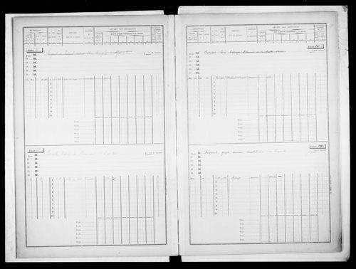 matrice cadastrale des propriétés bâties, 1911-1936, 2e vol. (cases 803-1185)
