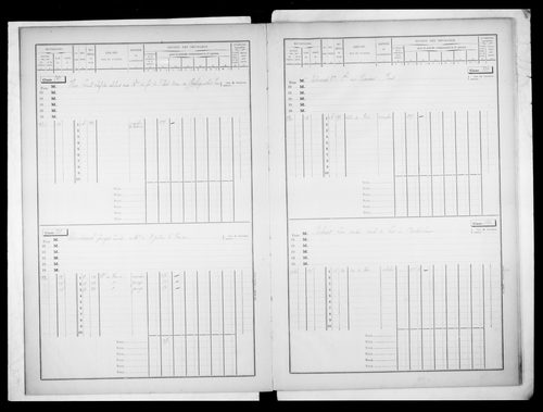matrice cadastrale des propriétés bâties, 1911-1936, 2e vol. (cases 803-1185)