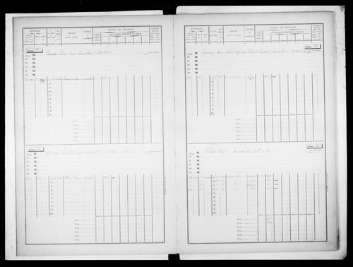 matrice cadastrale des propriétés bâties, 1911-1936, 2e vol. (cases 803-1185)