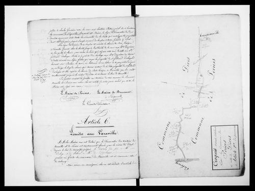 Procès-verbal de délimitation du territoire