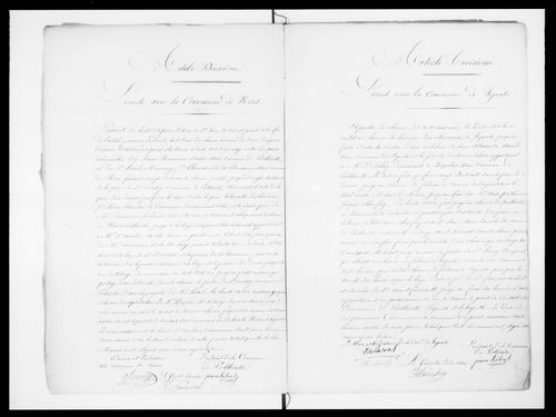 Procès-verbal de délimitation du territoire