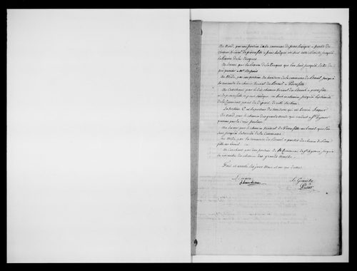 Procès-verbal de délimitation du territoire