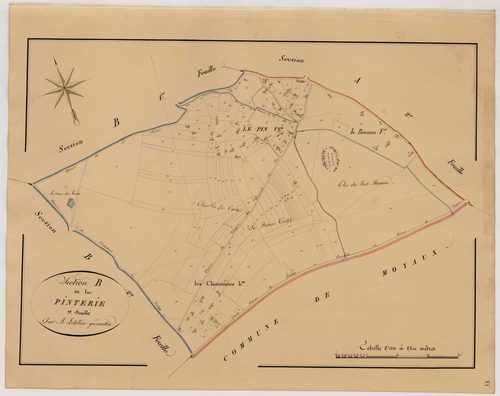 Section B3 de La Pinterie