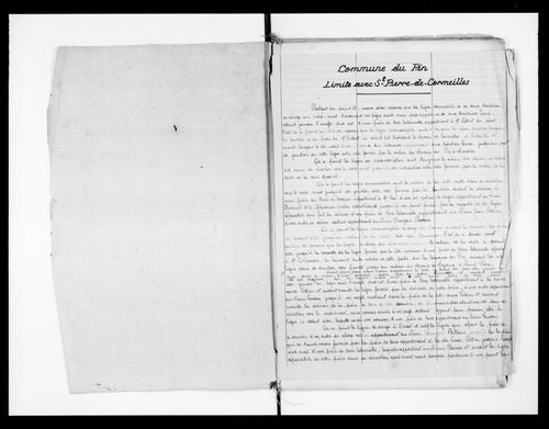 Procès-verbal de délimitation du territoire
