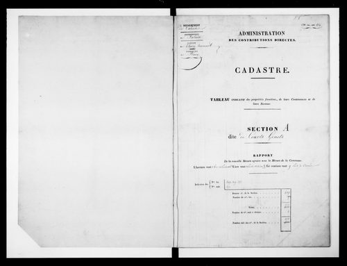 état de section